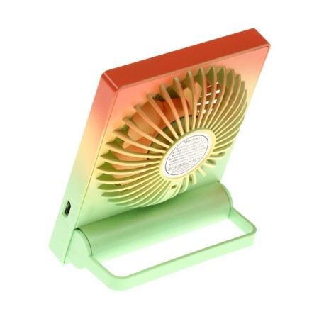Portable fan YS2202B, 500 mAh, 3 modes, input Micro-USB, wire, gradient Warm-5