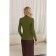 Women's turtleneck Eliseeva Olesya, size 54, green color