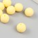 Busina Silicon "Round with a beam" Light yellow d = 1.5 cm