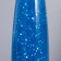 Lava-lamp "Rocket" 1x30W E14-R39 (sparkles) blue 11x11x41cm