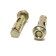 Anchor bolt of scrap, with a nut, galvanized, 8x40 mm, 225 pcs