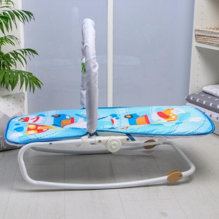 Swear-rocking chair for newborns "Transport", game arc, removable toys mix-7