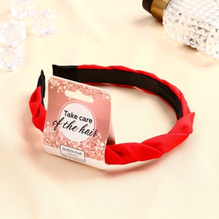 Hair cap "Amalia" gloss, 2 cm, mix-2