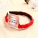 Hair cap "Amalia" gloss, 2 cm, mix