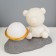 Lamp "Bear at Saturn" 2W LED LR44 5x8x13cm