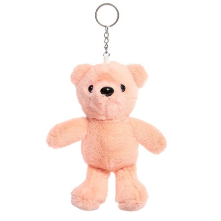 Soft toy "Bear", on a key fob, color mix-2