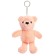 Soft toy "Bear", on a key fob, color mix