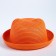 Baby hat hat, orange color, size 52