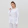 Women's costume (tunic, trousers) minku: casual collection color white, size 58