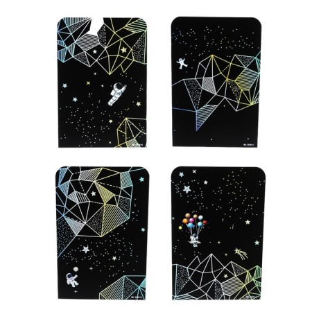 Cosmos book stands 2 pieces of mix