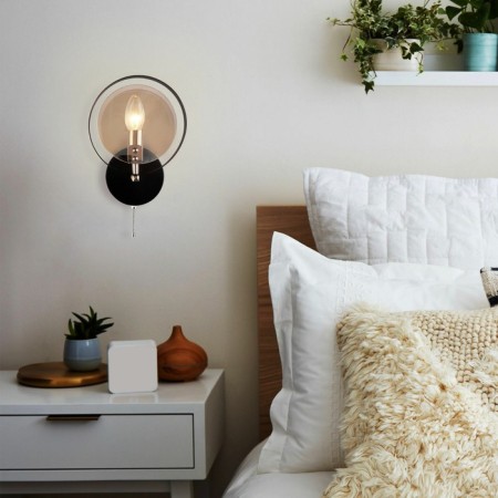Wall lamp in the style of loft Gallo, 60W, E14, 10x18.5x25.3 cm-3