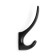 Furniture hook CAPPIO HOOK, three -rod, black