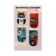 Magnetic tab "Bigfaths" 4 pieces, 2x7 cm