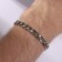 Bracelet "Chain" is light, color silver, 21 cm