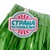Hawaiian skirt, 60 cm, green color