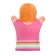 Homemade Puppet Theater, Pink Doll "Daughter Natasha"