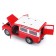 BBURAGO LAND Rover Series II, Die-Cast, 1:25, opening doors, red red