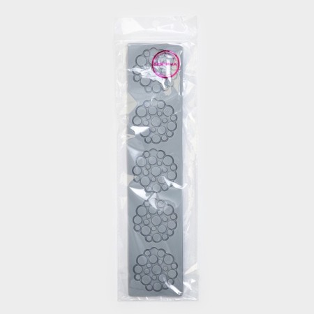 AISING rug of Dolyan "Bubbles", silicone, 28 × 6 × 0.3 cm, color gray color-3