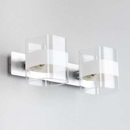 Sconces Citilux "Virta" CL139320, 32x10 cm, 2x60W, E14, color gray color