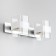 Sconces Citilux "Virta" CL139320, 32x10 cm, 2x60W, E14, color gray color