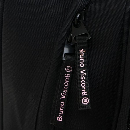 School backpack Bruno VisConti, 40 x 30 x 19 cm, ergonomic back, "this is love"-2