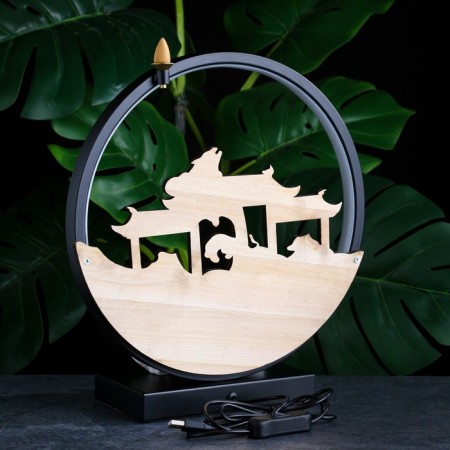 Set of incense on the stand "sea depths" 33x30cm, with USB backlight-3