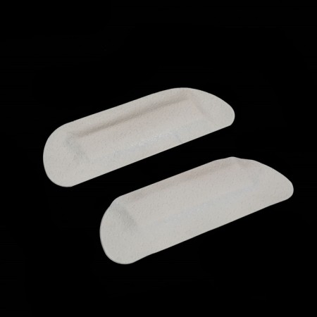 Five -holders for shoes, on a glue base, 9 × 3 cm, steam, beige color-3