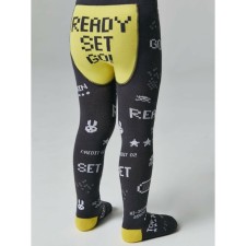 Pantyhose baby cotton Conte kids tip-top, height 62-74 cm, dark gray color
