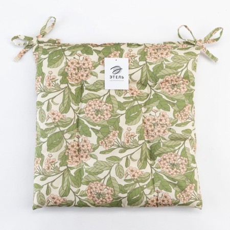 Siddle for a chair "Ethel" Spring Garden 42x42cm, 100% cotton, 190 g/m2-6