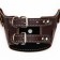 Pressed muzzle adjustable, No. 2, DN 5 cm, ohm 15-22 cm, brown