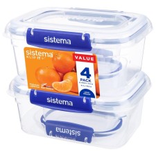 Set of containers, 4 subjects