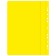 Folder with 10 A4 inserts, 160 μm, calligrata, with perforation, yellow