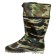 Men's boots S-10RUM, PVC, insulated, camouflage mix, size 39 (247)