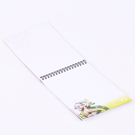 Creative notebook "The mysterious secrets" of Genshin with stickers and translated tattoos A5-3