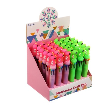 Handle Automatic Ball 10 color, "Dragon", mix-6