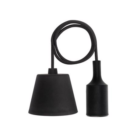 Cartridge E27 Silicone with a cord 1 m black rexant-2