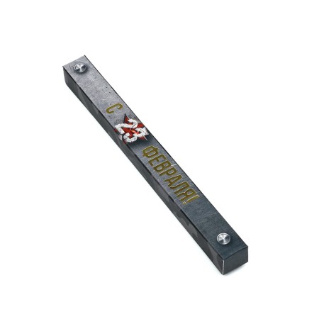 Ballpack handle in a box, plastic "From February 23 Defender"-3