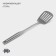 Stainless steel blade perforated Magistro, 38 × 8 cm, luxe, silver color