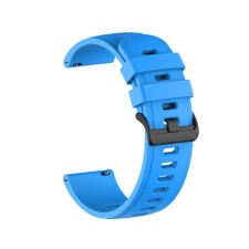 Smart hours strap, 22 mm, silicone, blue