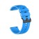 Smart hours strap, 22 mm, silicone, blue