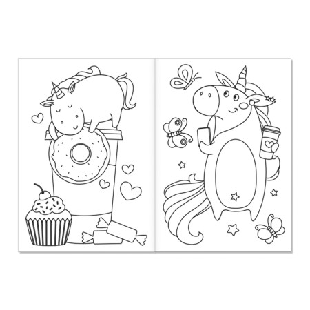 Coloring "Magic World", A5, 12 p.-1