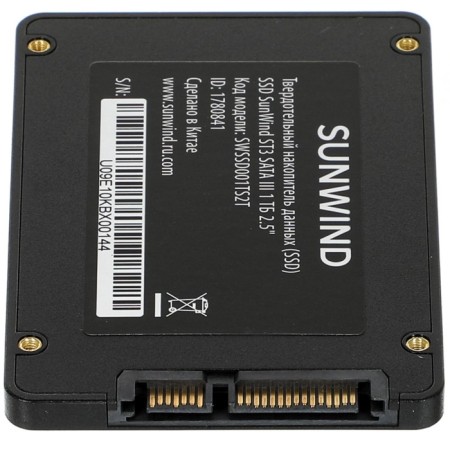 SSD Sunwind SATA-III 1TB SWSSD001TS2T ST3 2.5 "-4