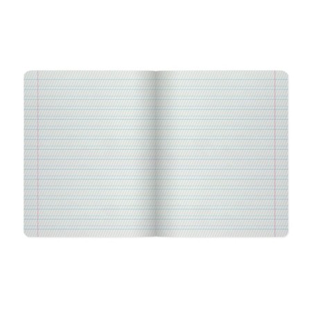 Notebook 12 sheets in a frequent slant of the "people's", covered covered paper, yellow-3