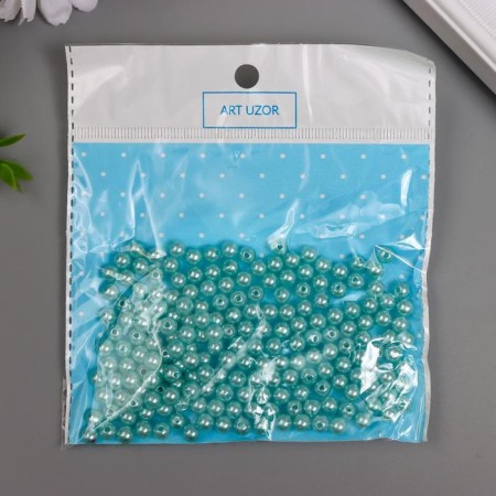 Beads for creativity plastic "Pale vasyl" set of 200 pcs d = 0.6 cm-3