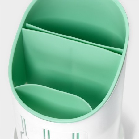 Table for cutlery shares, 3 compartments, 12 × 12 × 9 cm, color mix-4