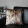 Pillowcase "marble", size 45x45 cm, beige color