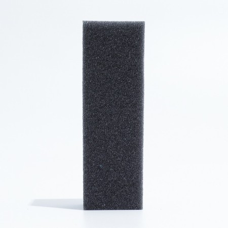 Rectangular sponge for the filter, series F, 4.5 x 5 x 15 cm, gray-1