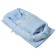 Sleeping Nest "Bears", blue color