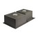 Kitchen sink Gerhans K37843-S, Slear, double, 780x430x220 mm, with siphon, S = 3.0 and 0.8 mm, glossy