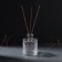 Diffusor for essential oils "Sunflower" 100 ml transparent 6x6x8.5 cm